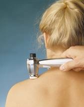 Ultrasonic therapy can treat body tissue up to 60mm deep